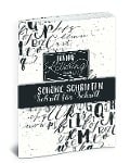 Cover-Bild zum Titel 'Handlettering Übungsheft' von 'Katja Haas'
