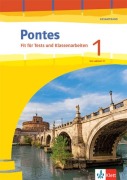 Cover-Bild zum Titel 'Pontes Gesamtband 1. Fit für Tests und Klassenarbeiten. Arbeitsheft mit Lösungen 1. Lernjahr' von ''