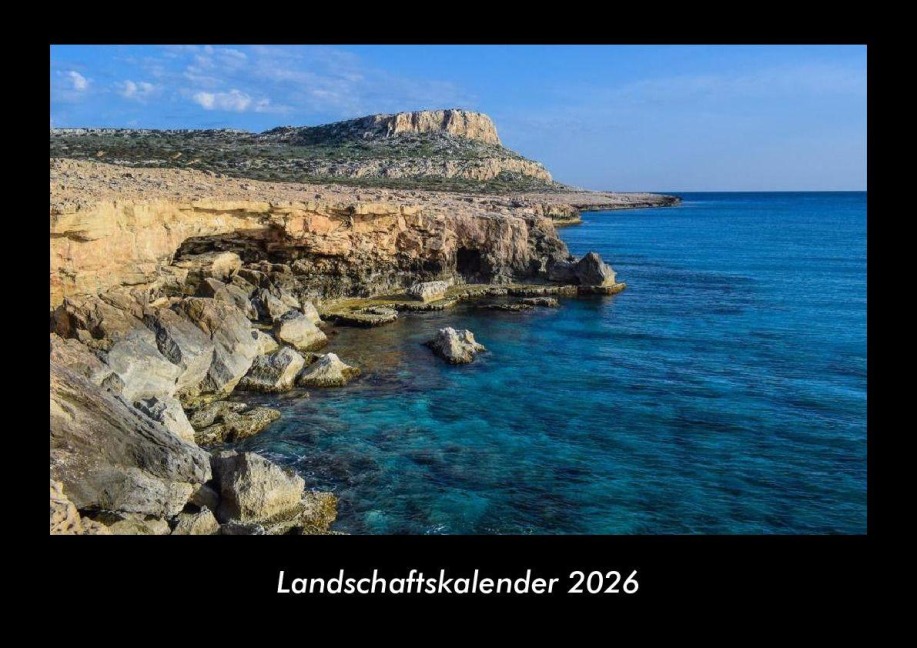 Landschaftskalender 2026 Fotokalender DIN A3 - Tobias Becker