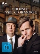 Cover-Bild zum Titel 'Der junge Inspektor Morse' von 'Colin Dexter, Russell Lewis, Matthew Slater, Barrington Pheloung'