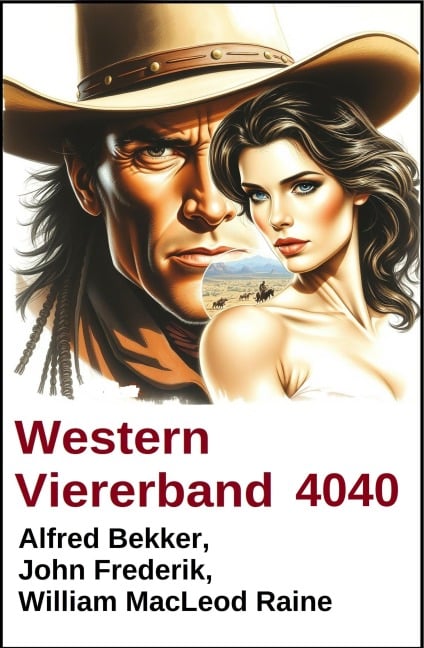 Western Viererband 4040 - Alfred Bekker, William Macleod Raine, John Frederick