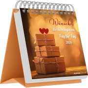 Wünsche, die dich begleiten - Tag für Tag - Postkartenkalender mit 53 Lebensweisheiten - 