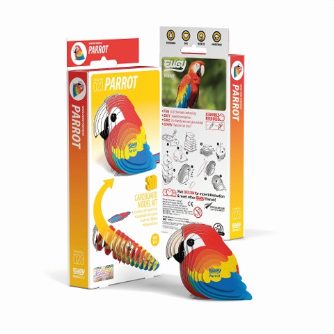 EUGY - 3D Bastelset Papagei - 