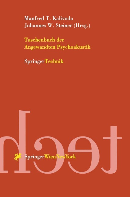 Taschenbuch der Angewandten Psychoakustik - 