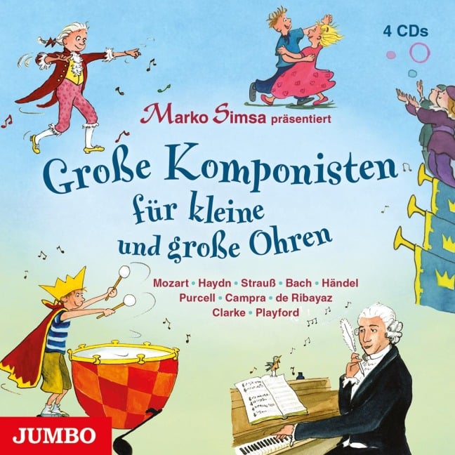 Große Komponisten für kleine und große Ohren - Marko Simsa