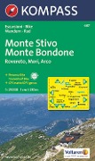 KOMPASS Wanderkarte 687 Monte Stivo - Monte Bondone - Rovereto - Mori - Arco 1:25.000 - 