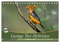 Lustige Tier-Hybriden (Tischkalender 2024 DIN A5 quer), CALVENDO Monatskalender - Ursula Di Chito