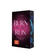 Cover-Bild zum Titel 'Burn me in Ruin - Liebe macht süchtig' von 'A. C. Nyra'