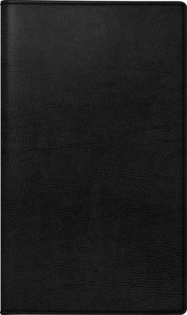 rido/idé 7045424906 | Taschenkalender Mod. Miniplaner d 15 2026 | A6, Kunstleder, schwarz - 