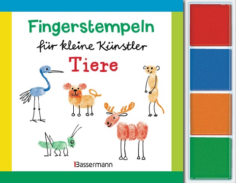 Fingerstempeln für kleine Künstler-Set - Tiere - Norbert Pautner