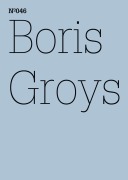 Cover-Bild zum Titel 'Boris Groys' von ''