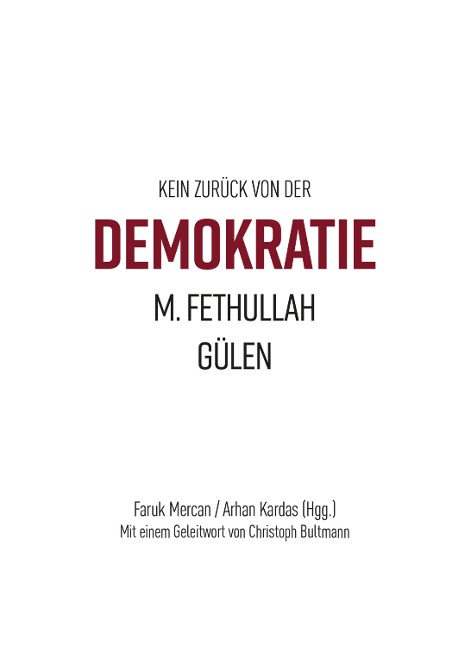 Kein zurück von der Demokratie - Arhan Kardas, Faruk Mercan