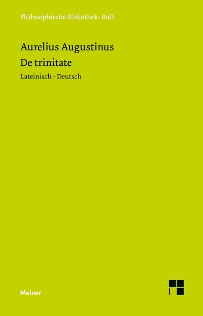 De trinitate - Aurelius Augustinus