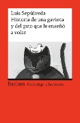 Cover-Bild zum Titel 'Historia de una gaviota y del gato que le enseno a volar' von 'Luis Sepulveda'