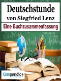 Cover-Bild zum Titel 'Deutschstunde von Siegfried Lenz' von 'Alessandro Dallmann'