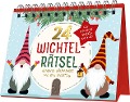 Cover-Bild zum Titel '24 Wichtel-Rätsel | Advents-Rätselspaß mit den Wichteln' von 'Philip Kiefer'