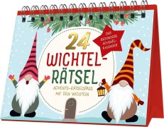 Cover-Bild zum Titel '24 Wichtel-Rätsel | Advents-Rätselspaß mit den Wichteln' von 'Philip Kiefer'