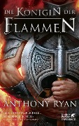 Cover-Bild zum Titel 'Die Königin der Flammen (Rabenschatten, Bd. 3)' von 'Anthony Ryan'