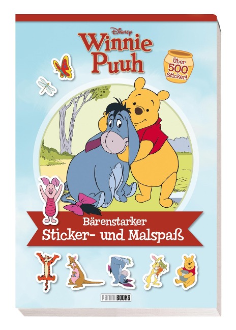 Disney Winnie Puuh: Bärenstarker Sticker- und Malspaß - 