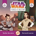 Cover-Bild zum Titel 'Star Wars Forces of Destiny: The Leia Chronicles & the Rey Chronicles' von 'Emma Carlson Berne'