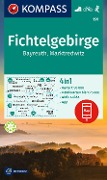 KOMPASS Wanderkarte 191 Fichtelgebirge, Bayreuth, Marktredwitz 1:50.000 - 