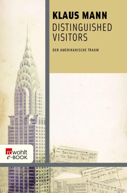 Distinguished Visitors - Klaus Mann