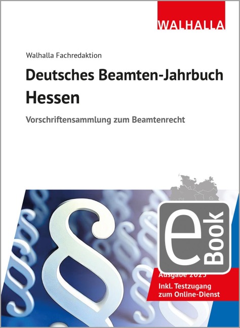 Deutsches Beamten-Jahrbuch Hessen 2025 - Walhalla Fachredaktion