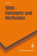 Cover-Bild zum Titel 'NMR - Konzepte und Methoden' von 'Daniel Canet'