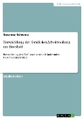 Cover-Bild zum Titel 'Entwicklung der familialen Arbeitsteilung im Haushalt' von 'Susanna Schwarz'