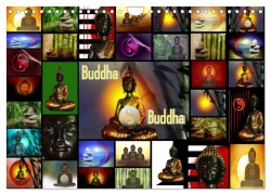 Buddha (Wandkalender 2025 DIN A4 quer), CALVENDO Monatskalender - Claudia Burlager