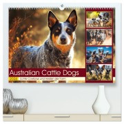 Australian Cattle Dogs. Echte Cowboys und Helden der Farm (hochwertiger Premium Wandkalender 2026 DIN A2 quer), Kunstdruck in Hochglanz - Rose Hurley