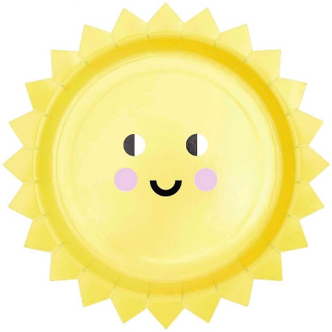 Pappteller Sonne, FSC MIX - 