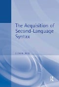 Acquisition of Second Language Syntax - Susan Braidi