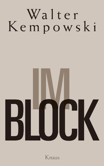 Im Block - Walter Kempowski