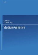 Cover-Bild zum Titel 'Studium Generale' von 'Helmuth Plessner'