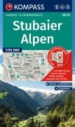 Cover-Bild zum Titel 'KOMPASS Wanderkarte 83 Stubaier Alpen 1:50.000' von ''
