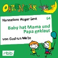 Cover-Bild zum Titel 'Baby hat Mama und Papa geklaut' von 'Gudrun Mebs'