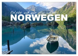Cover-Bild zum Titel 'Erlebe mit mir das wilde Norwegen (Wandkalender 2026 DIN A2 quer), CALVENDO Monatskalender' von 'Nadine Büscher'