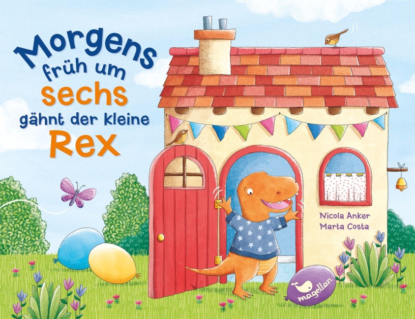 Morgens früh um sechs gähnt der kleine Rex - Nicola Anker