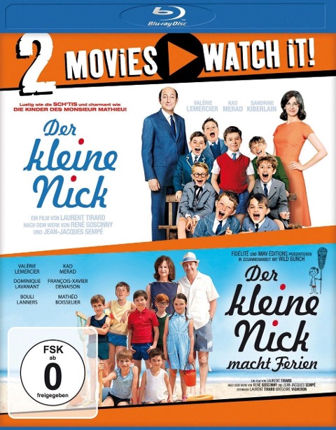 Der kleine Nick & Der kleine Nick macht Ferien - Laurent Tirard, Grégoire Vigneron, Alain Chabat, René Goscinny, Sempé