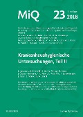 MIQ 23: Krankenhaushygienische Untersuchungen, Teil II - Lutz Jatzwauk