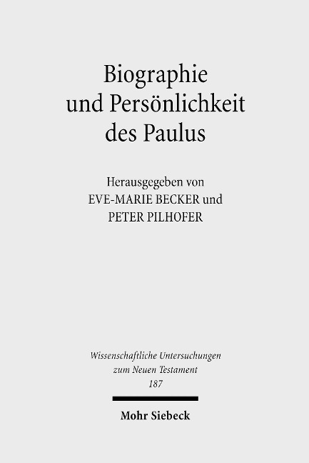 Biographie und Persönlichkeit des Paulus - 