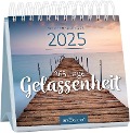 Mini-Wochenkalender 365 Tage Gelassenheit 2025 - 