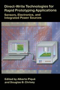 Cover-Bild zum Titel 'Direct-Write Technologies for Rapid Prototyping Applications' von ''