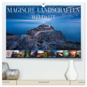 Cover-Bild zum Titel 'Magische Landschaften Weltweit (hochwertiger Premium Wandkalender 2026 DIN A2 quer), Kunstdruck in Hochglanz' von 'Michael Breitung'