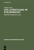 Cover-Bild zum Titel 'Vollstreckung im Steuerrecht' von 'Rudolf Sauer'