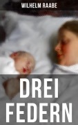 Cover-Bild zum Titel 'Drei Federn' von 'Wilhelm Raabe'