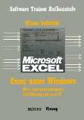 Cover-Bild zum Titel 'Excel unter Windows' von 'Klaus Schertel'