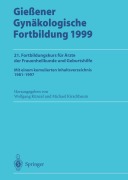 Cover-Bild zum Titel 'Gießener Gynäkologische Fortbildung 1999' von ''