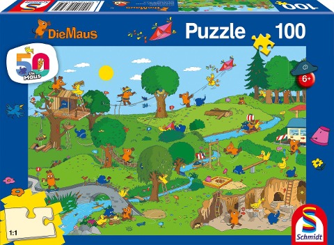 Im Spielpark, 100 Teile Puzzle - 